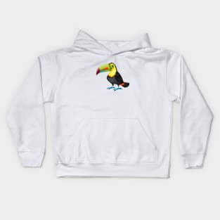 Beautiful and Cute Toucan Bird Kids Hoodie